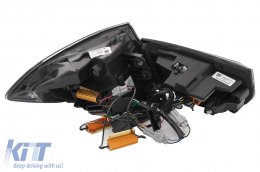 Feux OLED pour BMW 3 F30 Pre LCI LCI 11-19 F35 F80 Dynamique fumée rouge-image-6082802