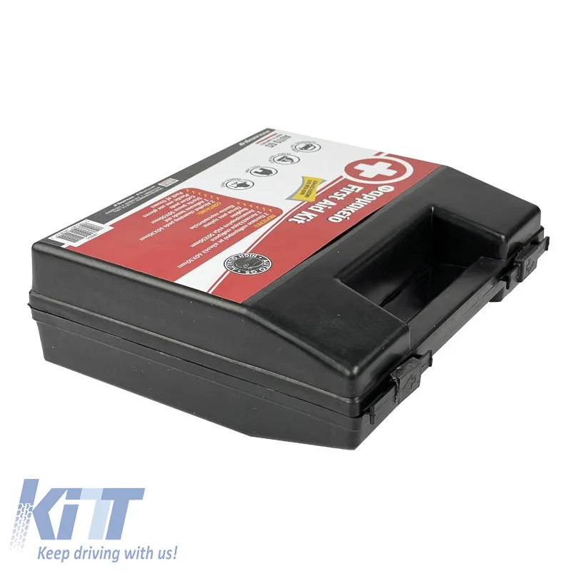 First Aid Kit 22x20x7cm Black Color