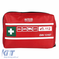 First Aid Kit DIN 13167 15 x 10.5 x 3.5cm Auto GS 18220