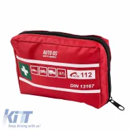 First Aid Kit DIN 13167 15 x 10.5 x 3.5cm Auto GS 18220-image-6303017