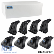 Fixation Kit suitable for Roof Bars & Racks CRUZ LCV 934-350 suitable for VW ID.Buzz 2022+ Set of 4 Pieces