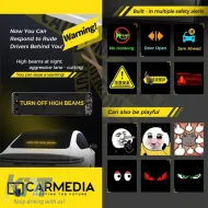 Flexible Digital Led Message Screen Suitable for Android/iOS App 49.2x11cm-image-6322660
