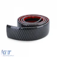 Flexible Türschutzleiste für Autos, universell, selbstklebend, aus Carbon, 150cm-image-6196271