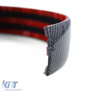 Flexible Türschutzleiste für Autos, universell, selbstklebend, aus Carbon, 150cm-image-6196273