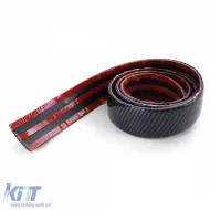 Flexible Türschutzleiste für Autos, universell, selbstklebend, aus Carbon, 150cm-image-6196275