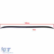 Flexibler Spoilerlippe – universell vorne/hinten – Klebemontage schwarz 120x4cm-image-6204793