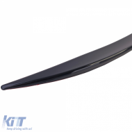 Flexibler Spoilerlippe – universell vorne/hinten – Klebemontage schwarz 120x4cm-image-6204797