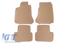 image-4-Floor Mat Beige Rubber suitable for MERCEDES A Classe W176 (2012-2018) GLA X156 (2013-)