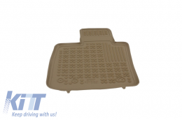 Floor mat Beige suitable for BMW X5 E70 2006-2013, X6 E71 2008-2014-image-6008190