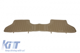 Floor mat Beige suitable for BMW X5 E70 2006-2013, X6 E71 2008-2014-image-6008192