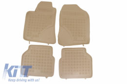 image-18-Floor mat Beige suitable for TOYOTA Avensis (2003-2009)