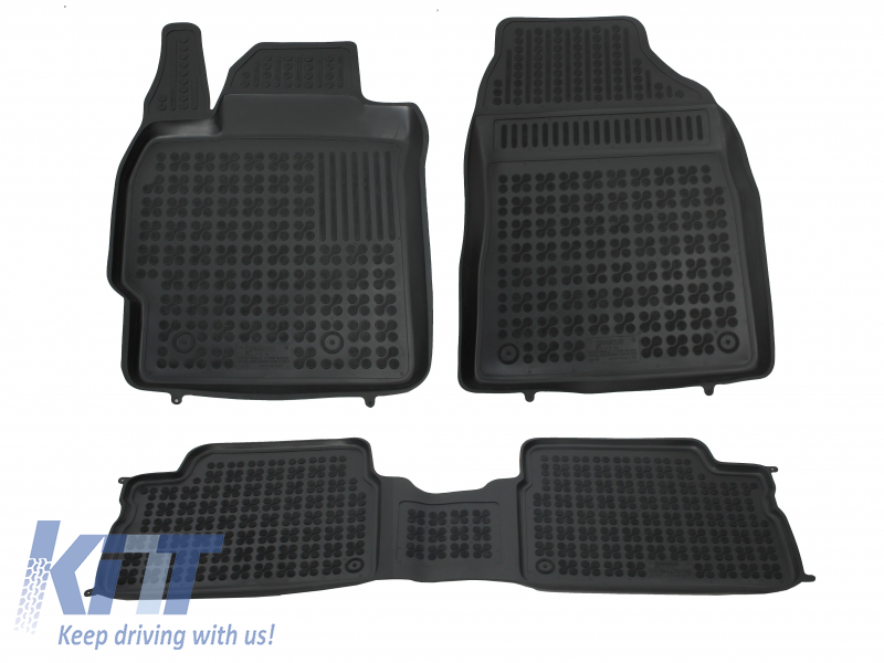 Floor Mat Black Fits To Suitable For Toyota Auris 02 2007 2012