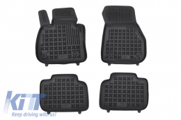 Floor mat black suitable for BMW X1 (F48) 2015- - 200724