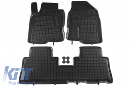 Floor mat black suitable for CHEVROLET Captiva; suitable for OPEL Antara 2006- - 200511