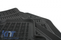 Floor mat black suitable for CHEVROLET Trax 2013-; suitable for OPEL Mokka 2012--image-6013654