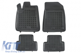 Floor mat black suitable for CITROEN C5 2001-2008