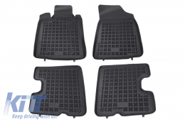 Floor mat black suitable for DACIA Sandero 2008-2012 - 203403