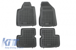 Floor mat black suitable for FIAT Bravo II 2007-