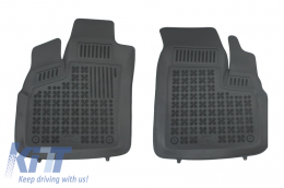 Floor mat black suitable for FIAT Doblo 2006-2010 - 201509
