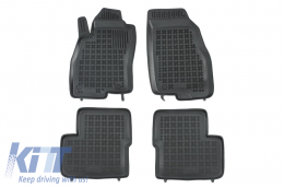 Floor mat black suitable for FIAT Grande Punto (2005-) - 201506