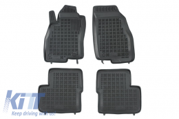 Floor mat black suitable for FIAT Grande Punto (2005-)