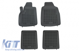 Floor mat black suitable for FIAT Panda II (2003-2012) - 201502