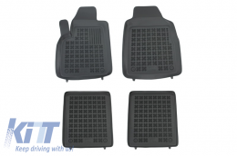 image-9-Floor mat black suitable for FIAT Panda II (2003-2012)