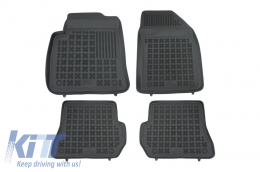 image-72-Floor mat black suitable for FORD Fiesta VI 11/2005-07/2008, Fusion I 11/2005-
