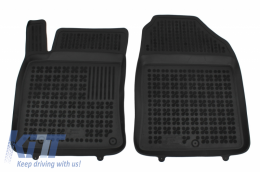 Floor mat Black suitable for FORD Transit Connect II (2013-) - 200619P
