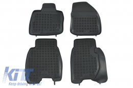 Floor mat black suitable for HONDA Civic (01/2006-2012)