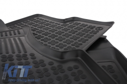 Floor mat black suitable for HONDA CRV III 2007-2012-image-6013078