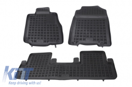 Floor mat black suitable for HONDA CRV IV 2012- - 200916