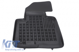 Floor mat black suitable for HYUNDAI Santa Fe (DM) 2012--image-6013125