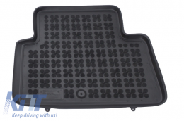 Floor mat black suitable for HYUNDAI Santa Fe (DM) 2012--image-6013128
