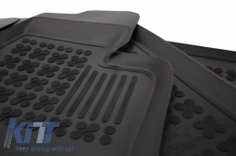 Floor mat black suitable for KIA Sorento II 09/2009-2012-image-6012932
