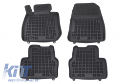 Floor mat black suitable for MAZDA CX3 2014- - 200815