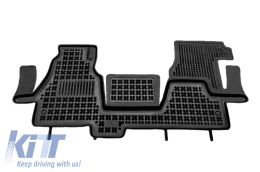 Floor mat black suitable for MERCEDES Sprinter I 2000-2006