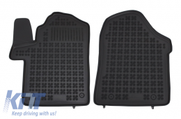 Floor mat black suitable for MERCEDES Viano II suitable for MERCEDES Vito III 2014- - 201721