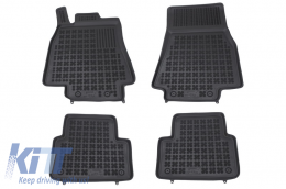 Floor mat black suitable for MERCEDES W169 A-Class 2004-2012 - 201704
