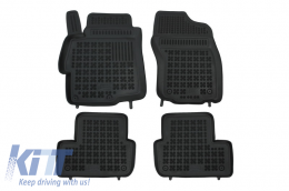 Floor mat black suitable for MITSUBISHI Lancer, Lancer Evo X 2007-