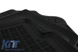 Floor mat black suitable for MITSUBISHI Lancer, Lancer Evo X 2007--image-6013665