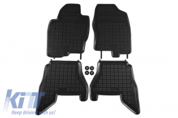Floor mat black suitable for NISSAN Pathfinder III 2008-2013 - 201804