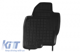 Floor mat black suitable for NISSAN Pathfinder III 2008-2013-image-6013253