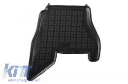 Floor mat black suitable for NISSAN Pathfinder III 2008-2013-image-6013255