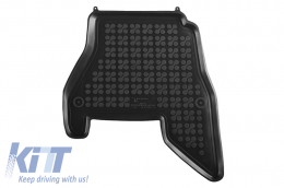 Floor mat black suitable for NISSAN Pathfinder III 2008-2013-image-6013256