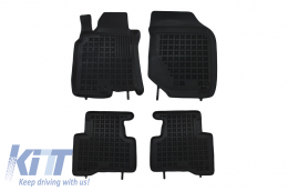 Floor mat black suitable for NISSAN X-Trail I 2001-2007 - 201811