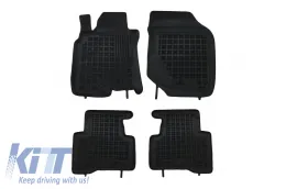 image-12-Floor mat black suitable for NISSAN X-Trail I 2001-2007