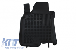 Floor mat black suitable for NISSAN X-Trail I 2001-2007-image-6013851