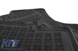 Floor mat black suitable for OPEL Meriva A 2003-2010-image-6013648