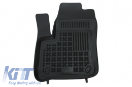 Floor mat black suitable for OPEL Meriva B 2010--image-6013740